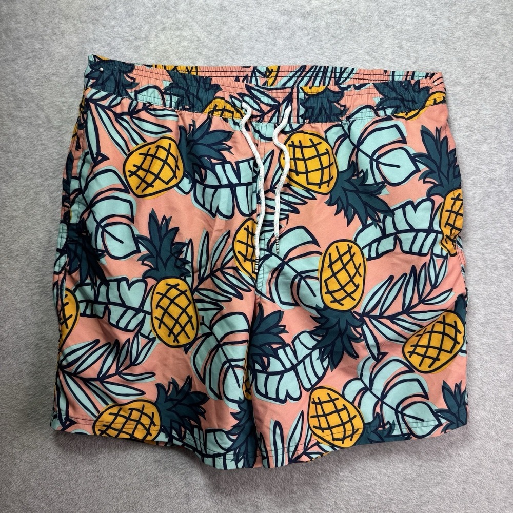 Original Use 7" Inseam Swim Trunks Shorts Men's Medium Pineapple Print Target